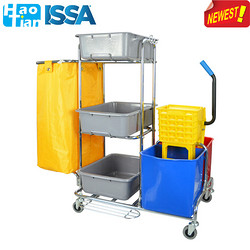 D-011C Multi-function Janitorial Cart