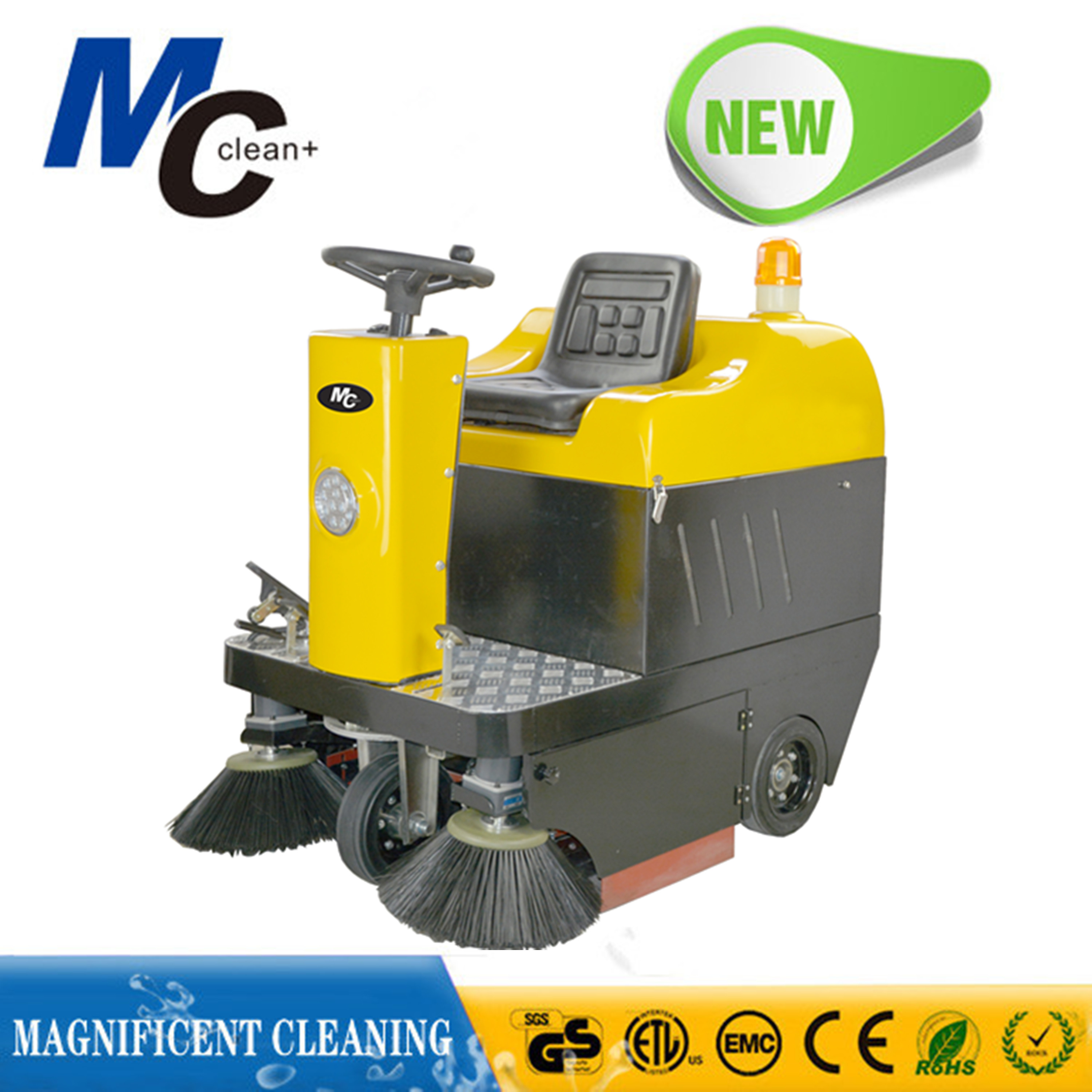 RS1050 mini ride on floor sweeper