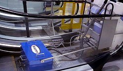 Keeping It Clean. Rosemor is a leader in the niche market of escalator-cleaning machines